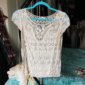 Crochet Lace Top